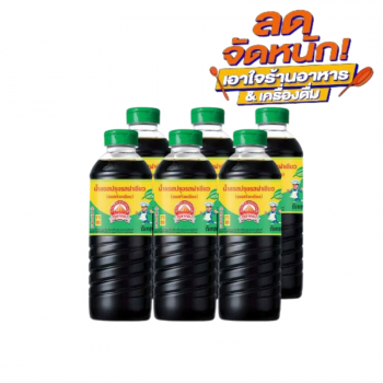 ภูเขาทอง ซอสฝาเขียว 500 มล. x 2 แพ็ค (รวม 12 ขวด)